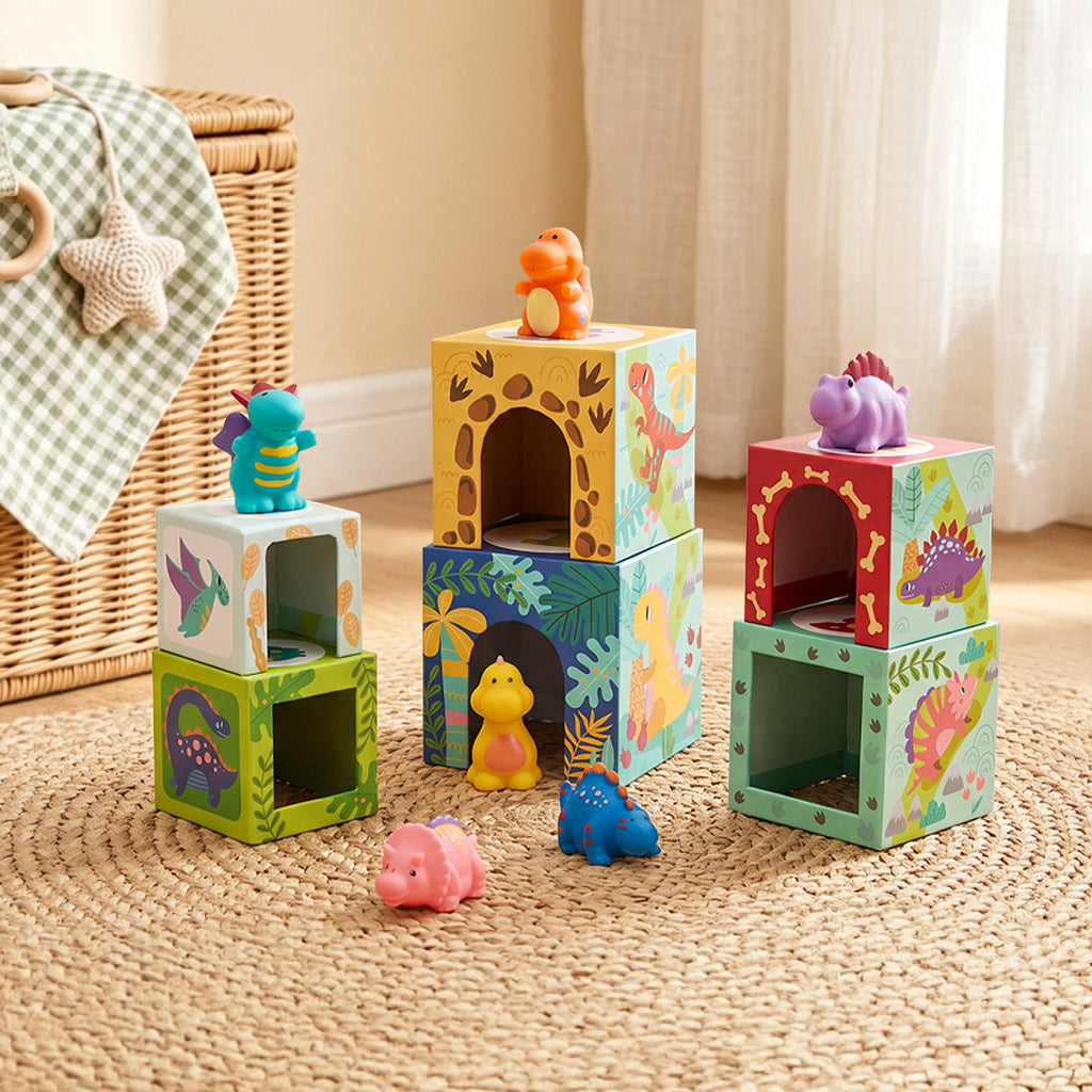 Dinosaur Nesting Boxes