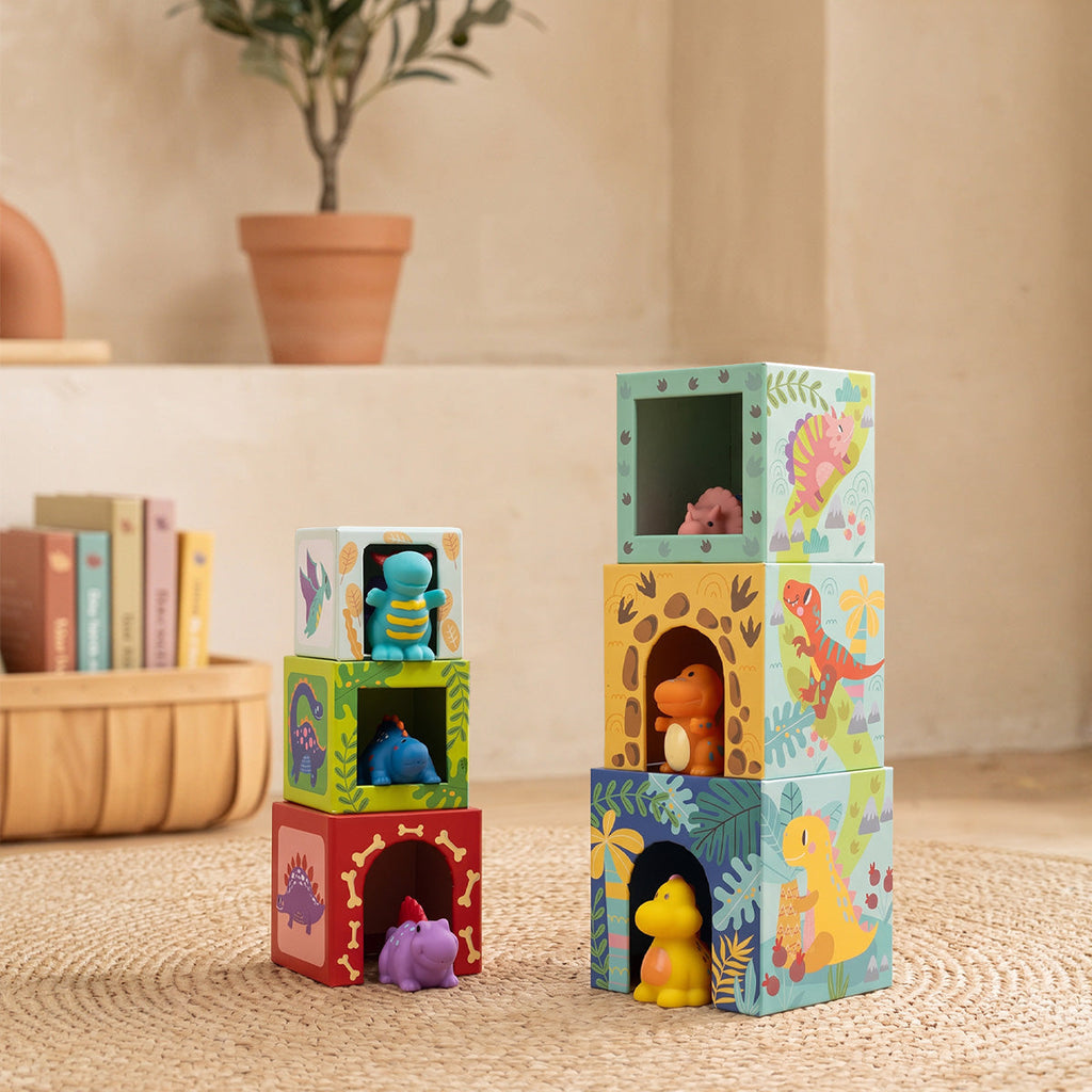 Dinosaur Nesting Boxes