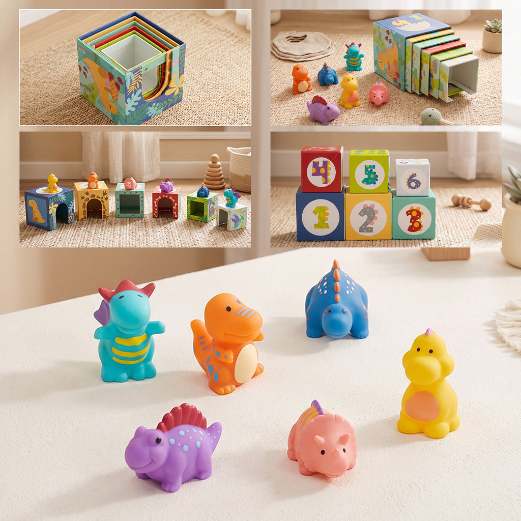 Dinosaur Nesting Boxes