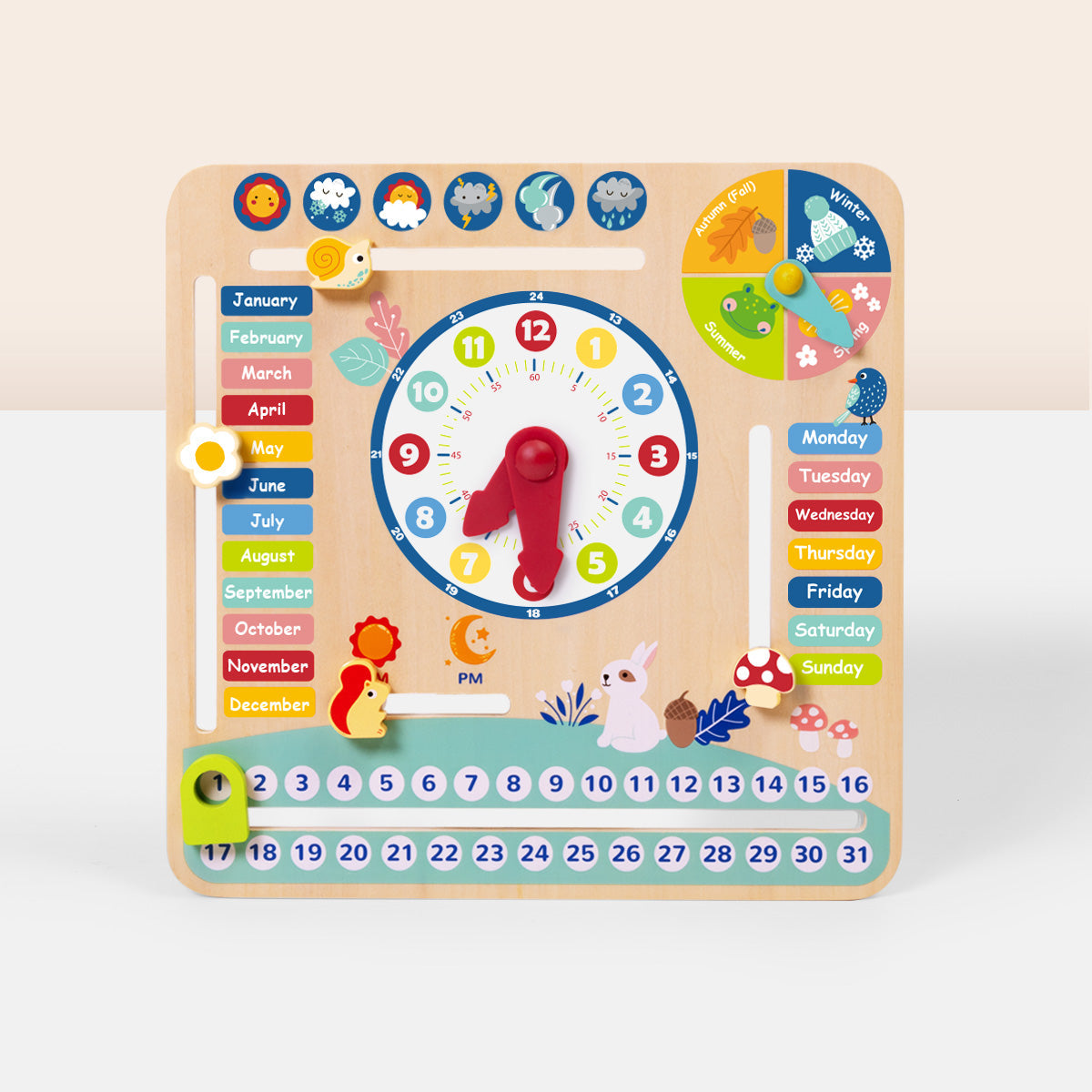 Learning Calendar Board