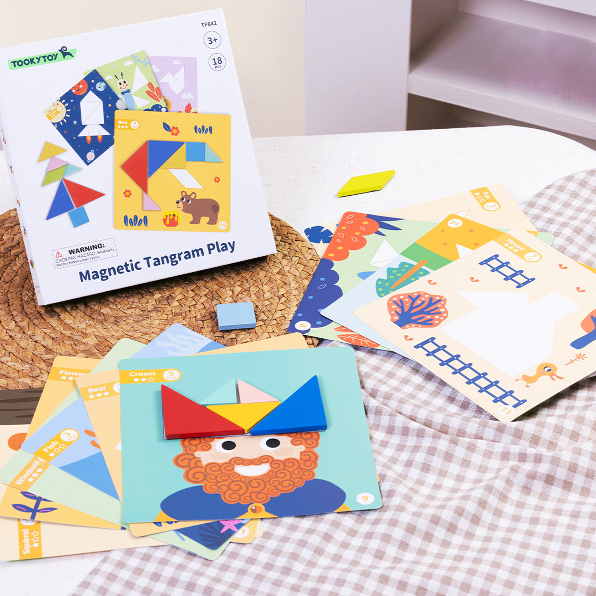 Magnetic Tangram Set