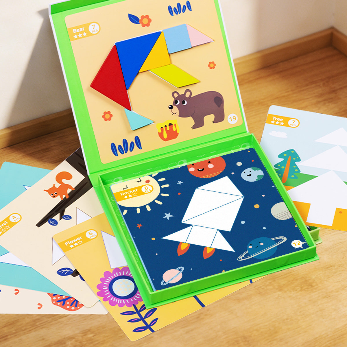Magnetic Tangram Set