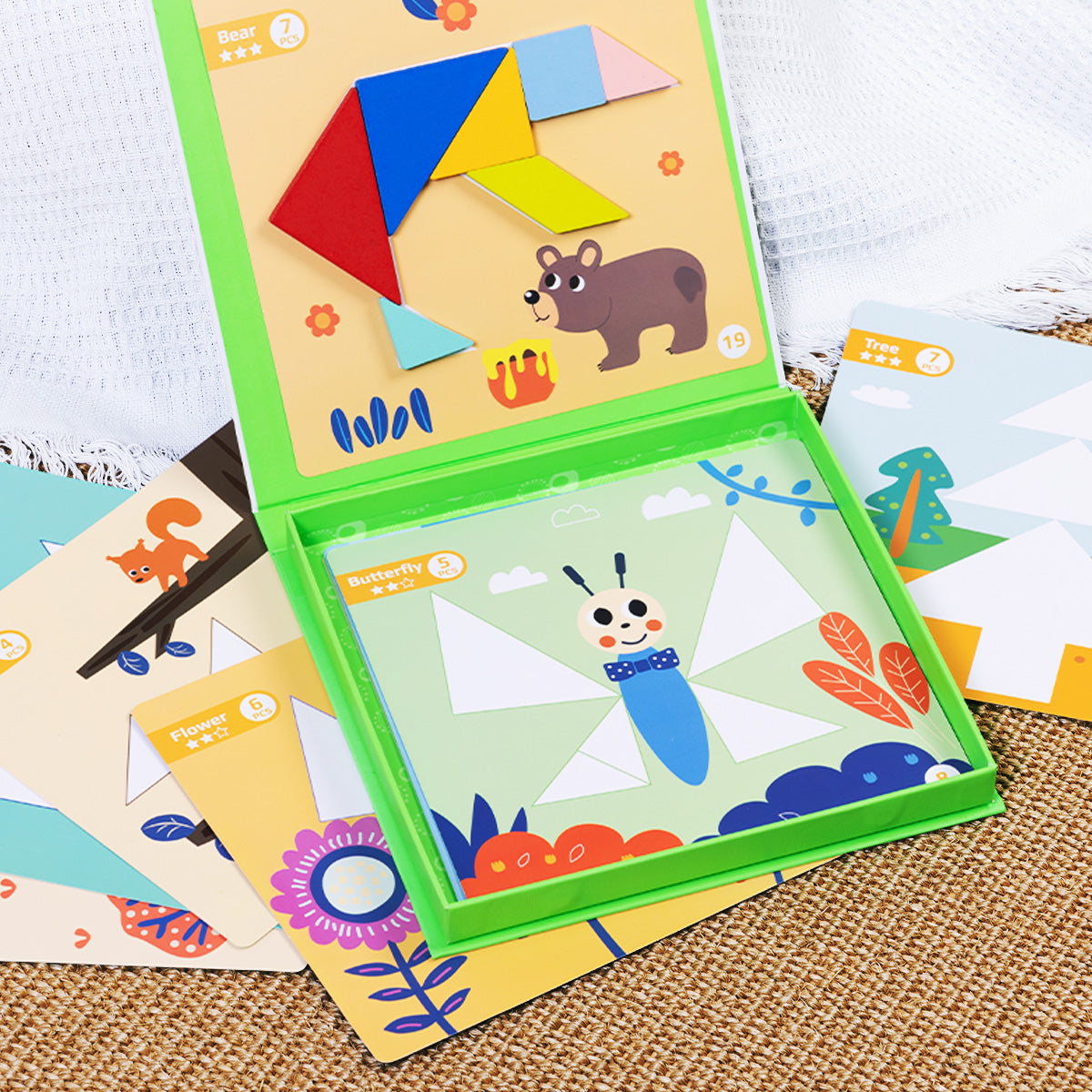 Magnetic Tangram Set