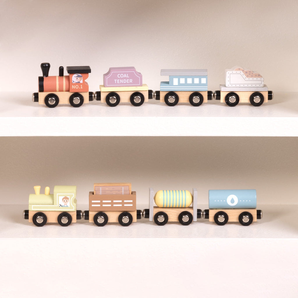 Wooden Train Set