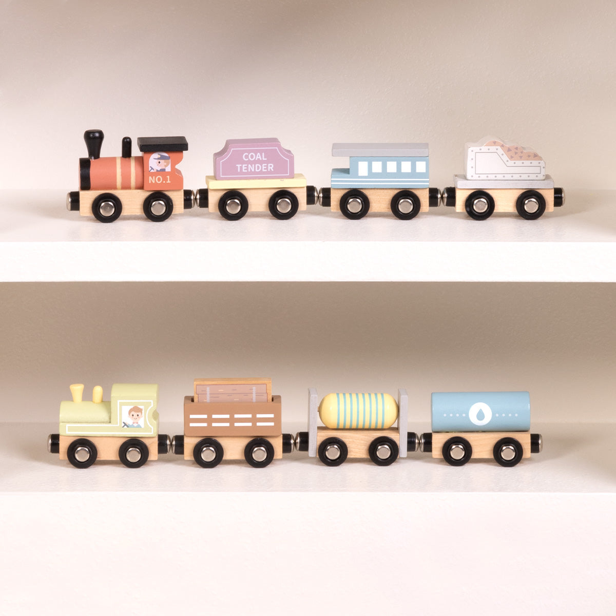 Wooden Train Set