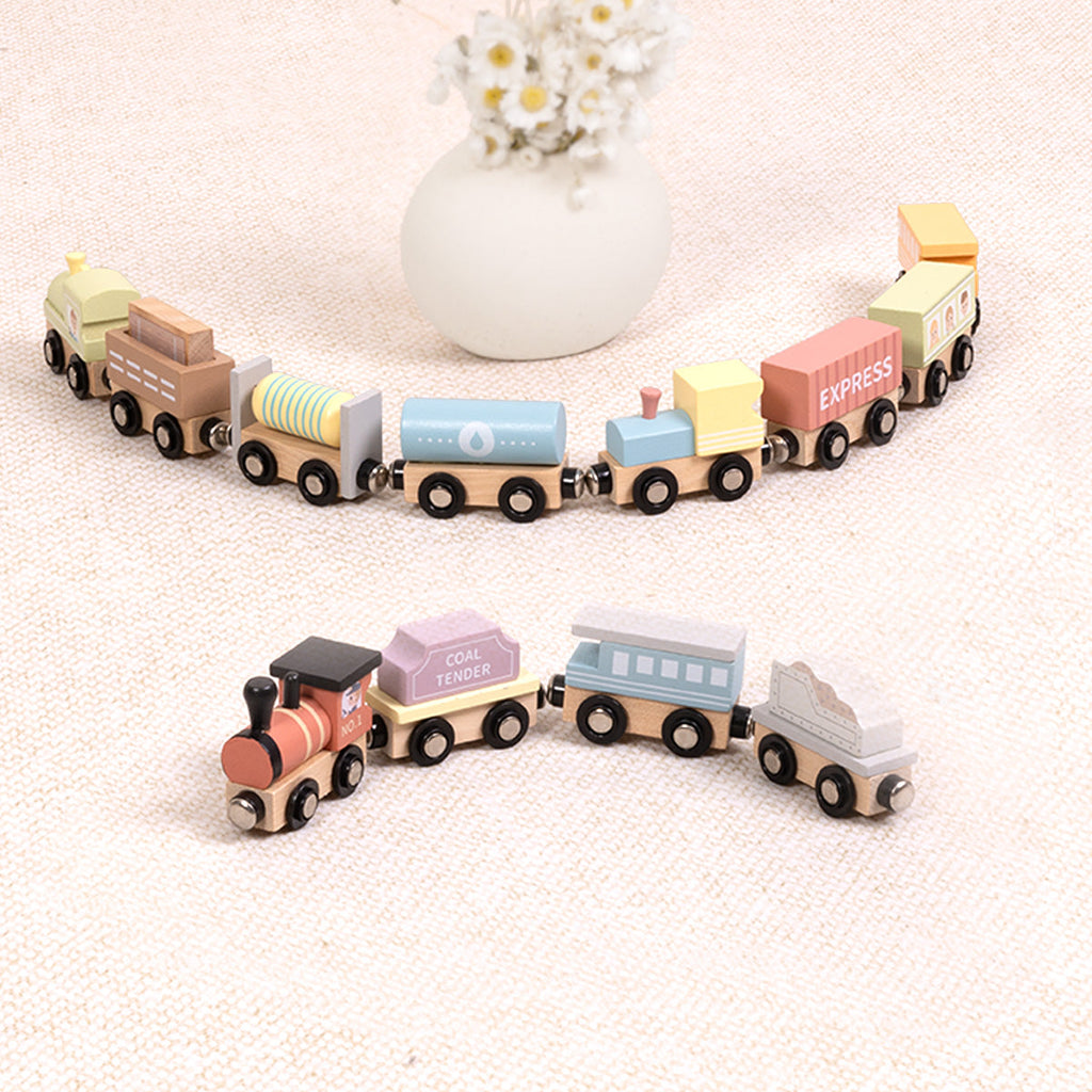Wooden Train Set