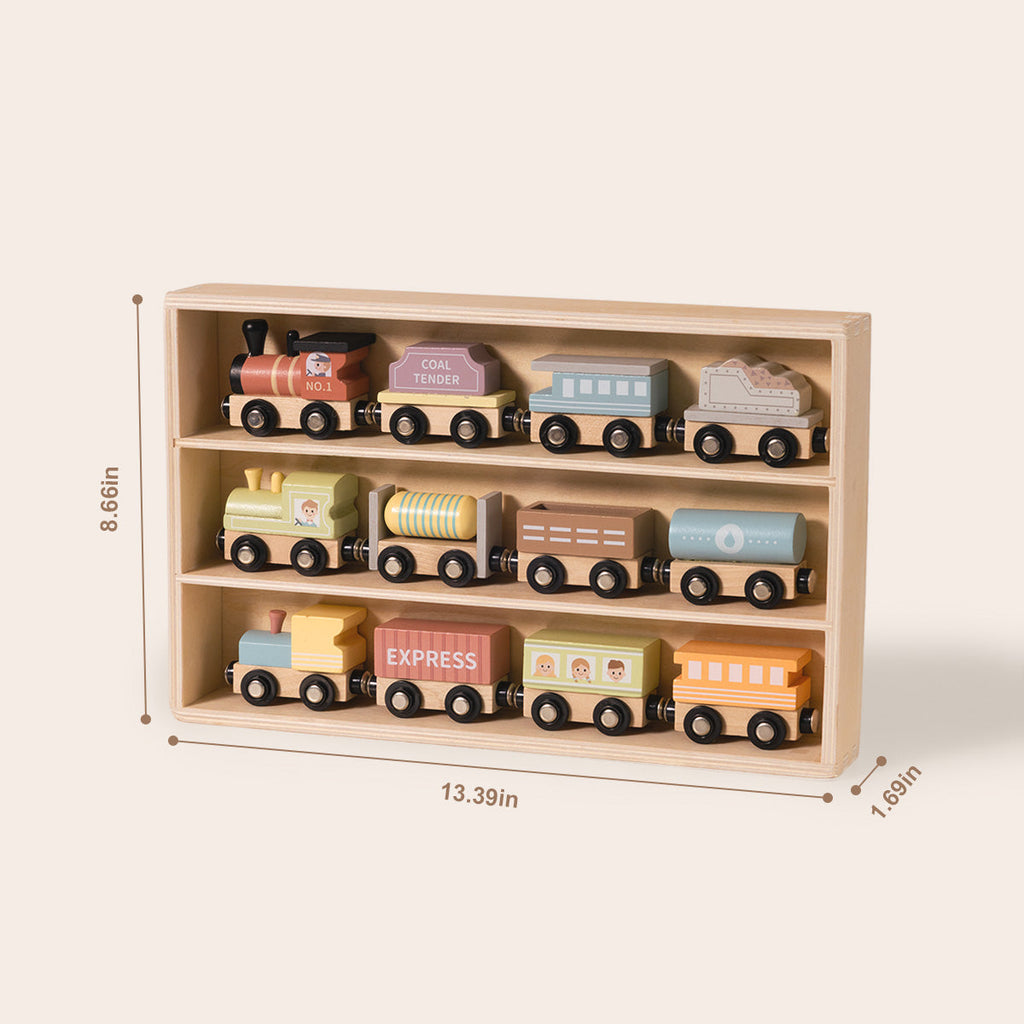 Wooden Train Set