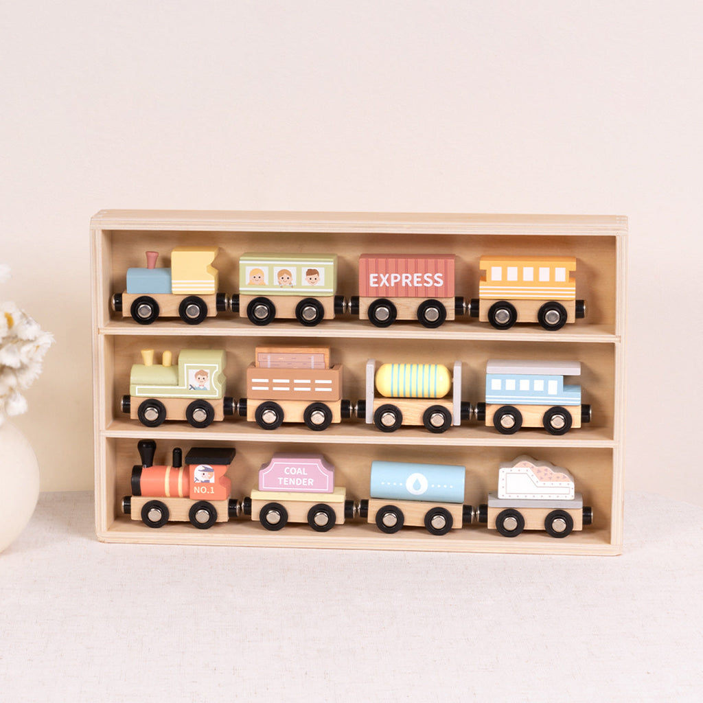 Wooden Train Set