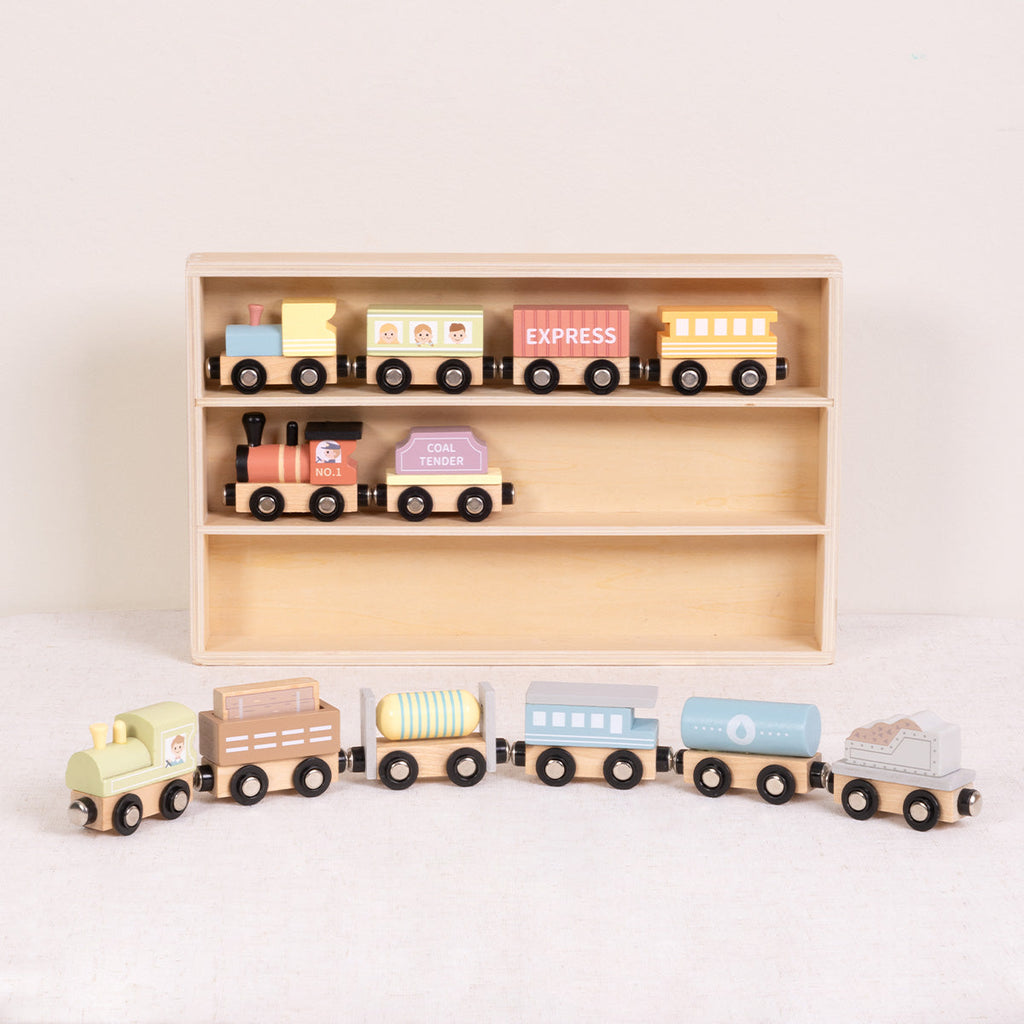 Wooden Train Set