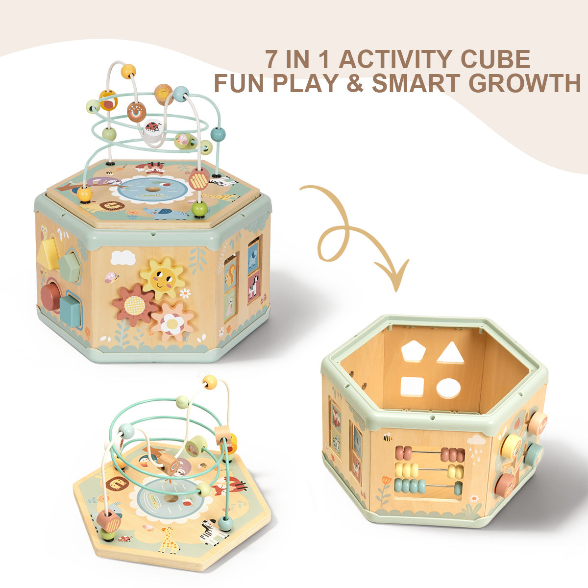 7-in-1 Activity Cube