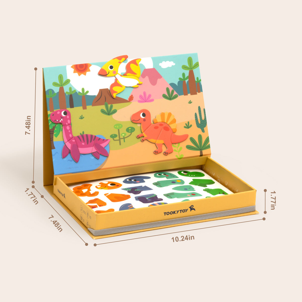 Dinosaur Magnetic Box