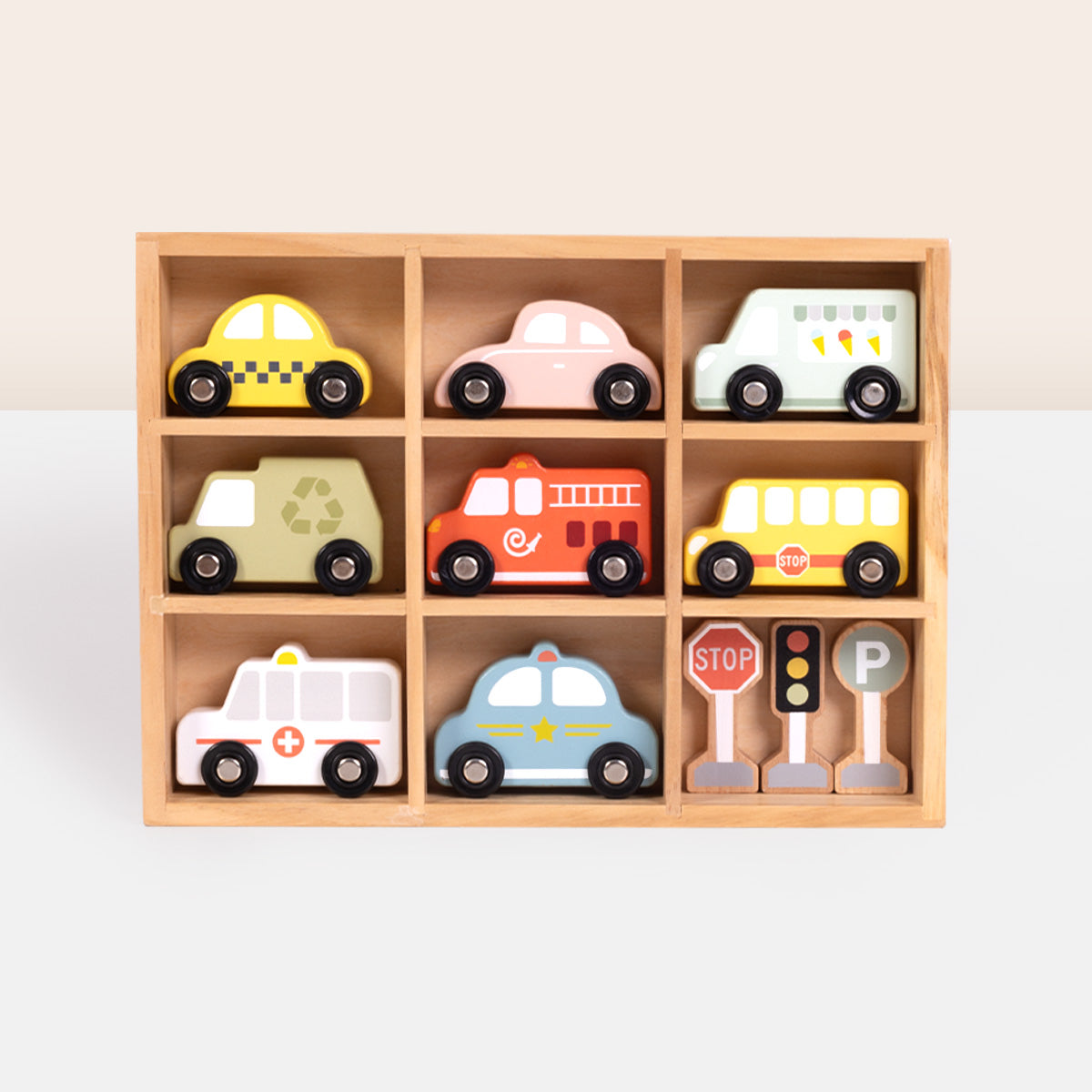 Vehicle Street Sign Set
