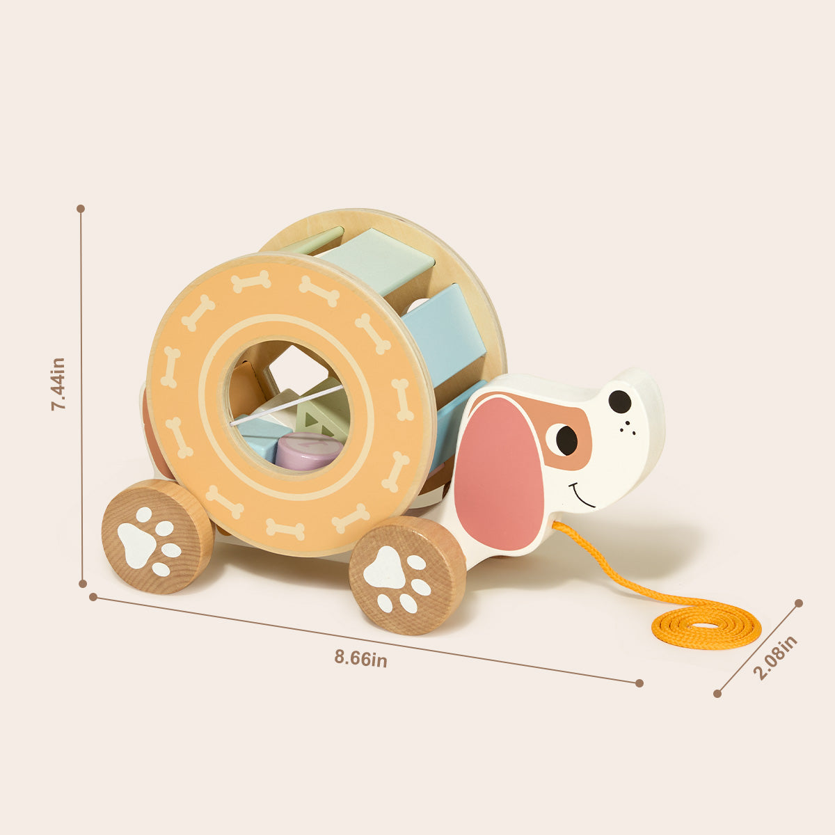 Hedgehog Pull-Along