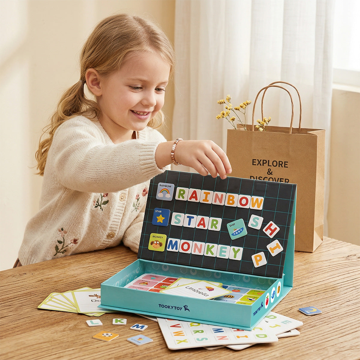 Alphabet Magnetic Box