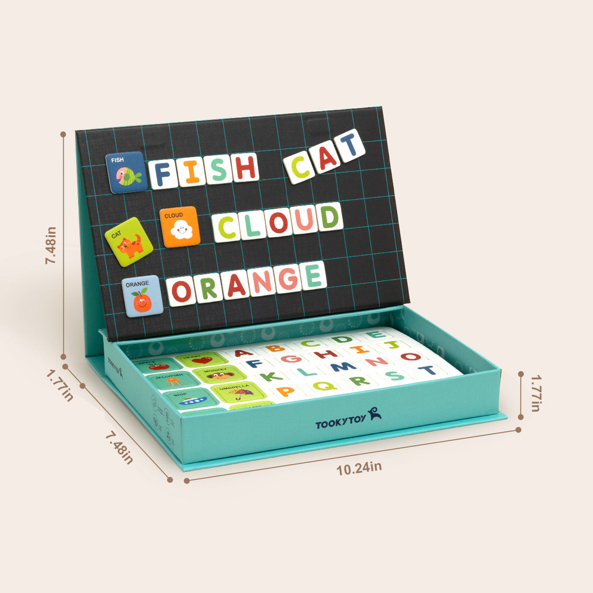 Alphabet Magnetic Box
