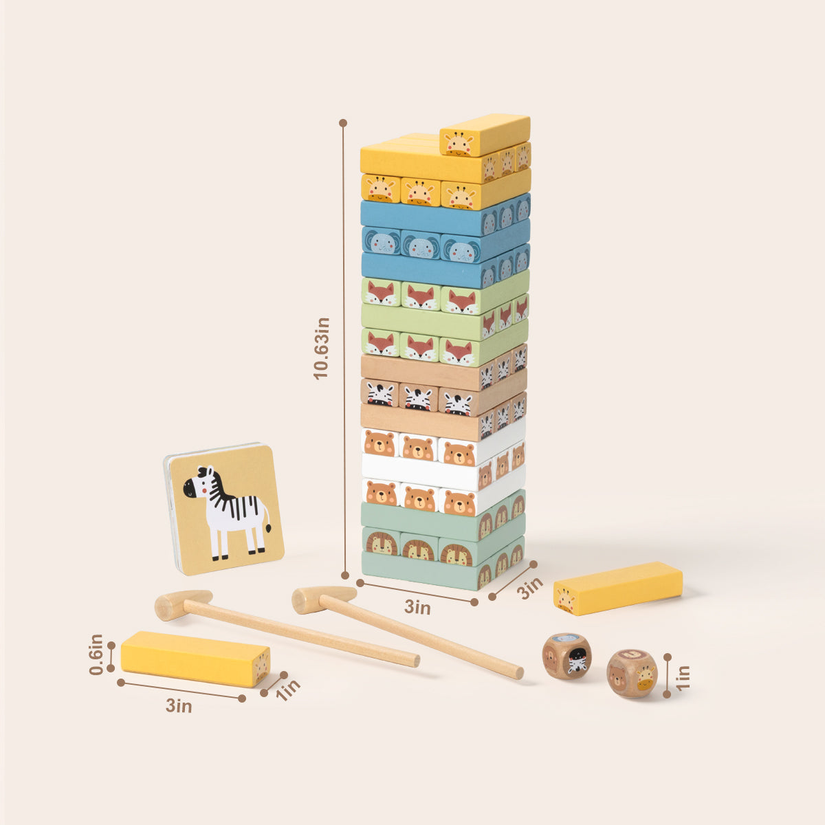 Animal Stacking Game